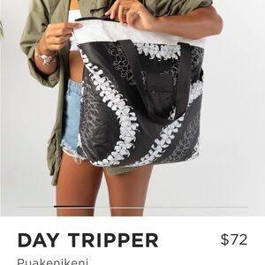 ALOHA Collection GOAT puakenikeni Print Tote